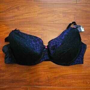 NWT The Seriously Sexy Cacique Collection Bra Size 46D